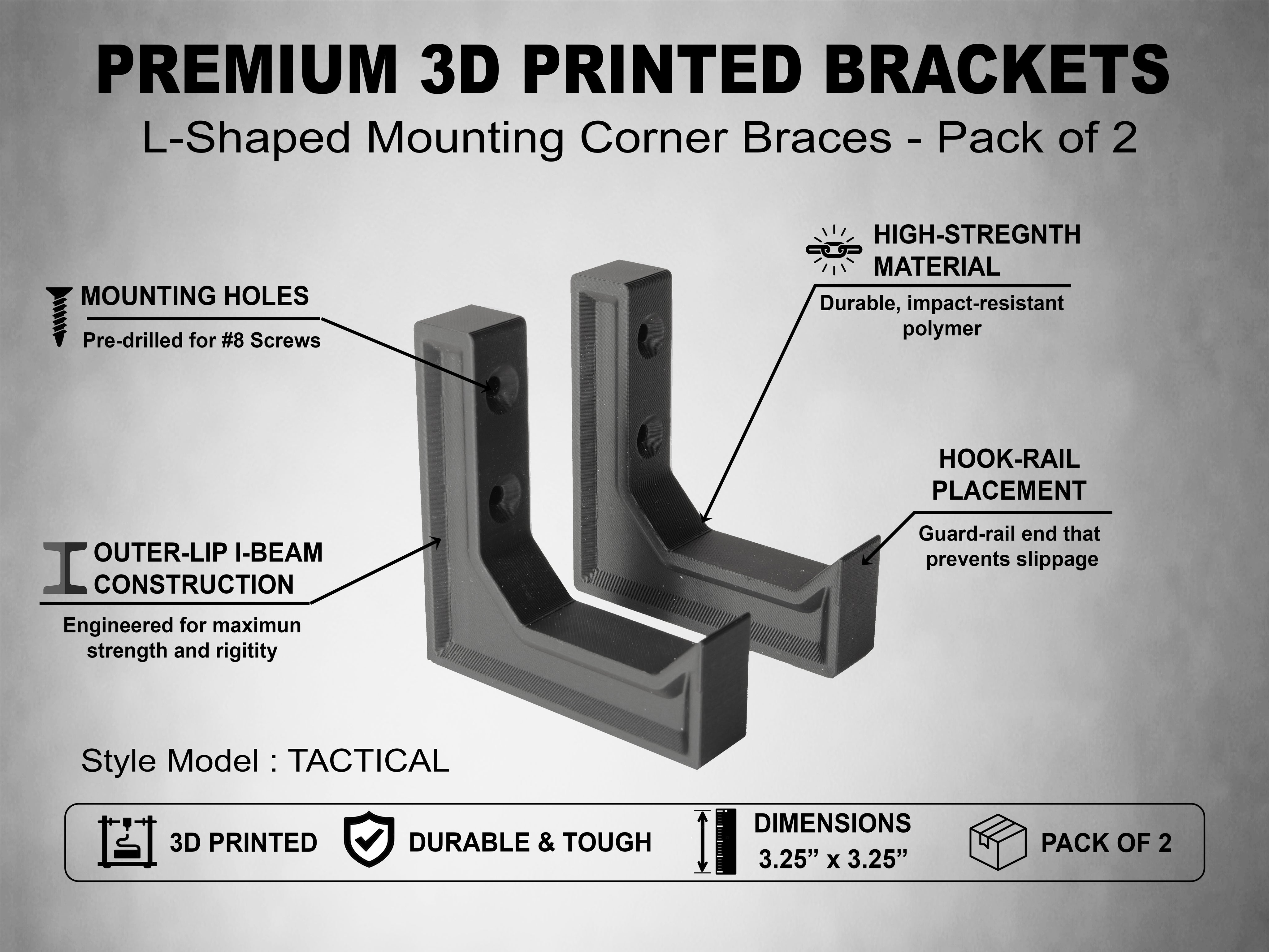 Gun Wall Mount - Tactical Series