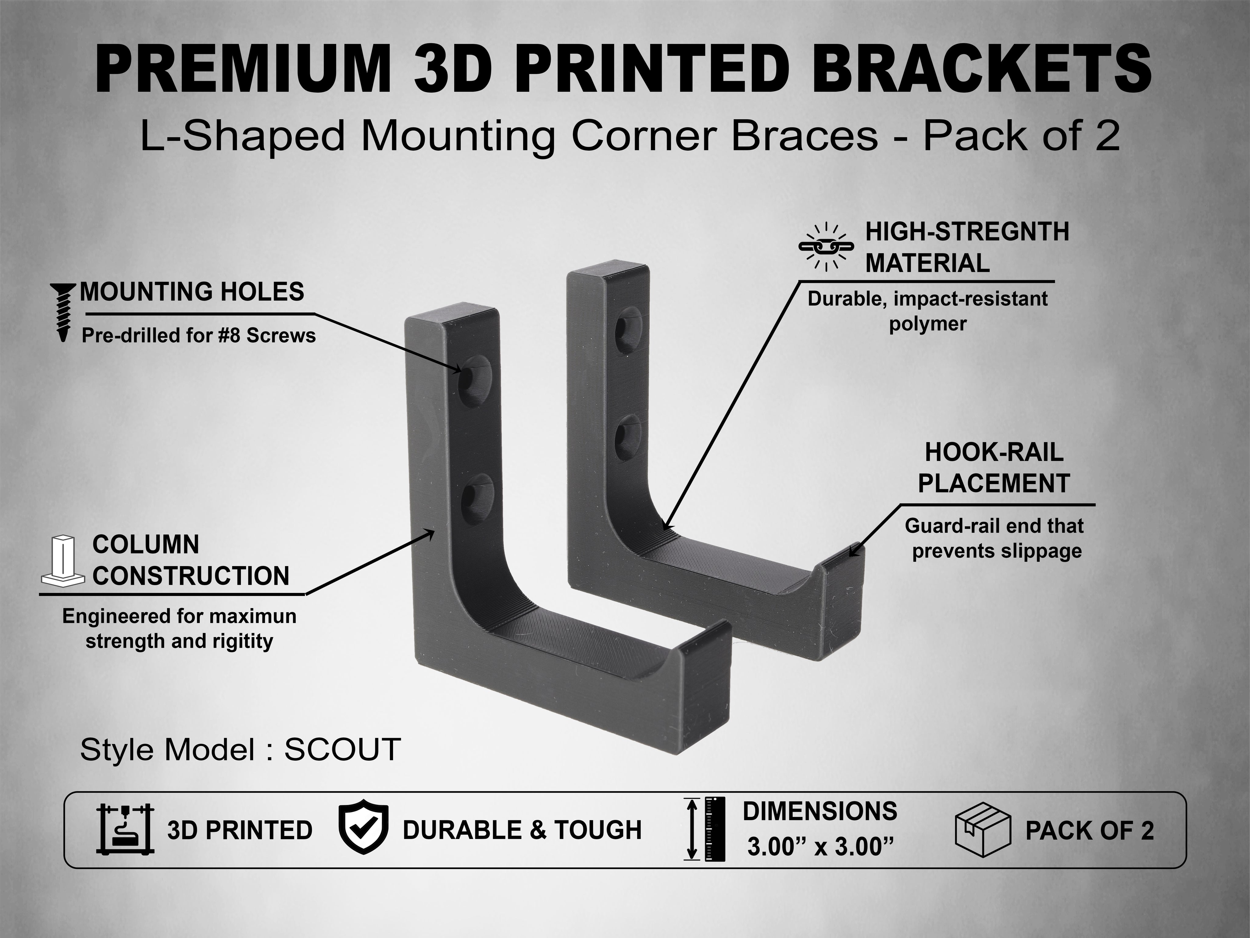 Gun Wall Mount - Scout Series
